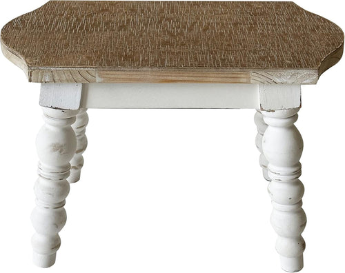 Cozy Farmhouse | Solid Wood Step Stool & Versatile Plant Stand