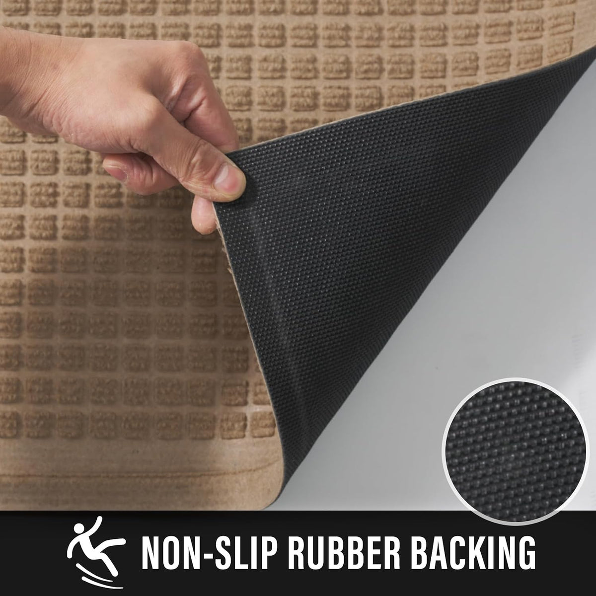 Clean Entryway | Waterproof Non-Slip Boot Tray for Shoes & Muddy Footwear