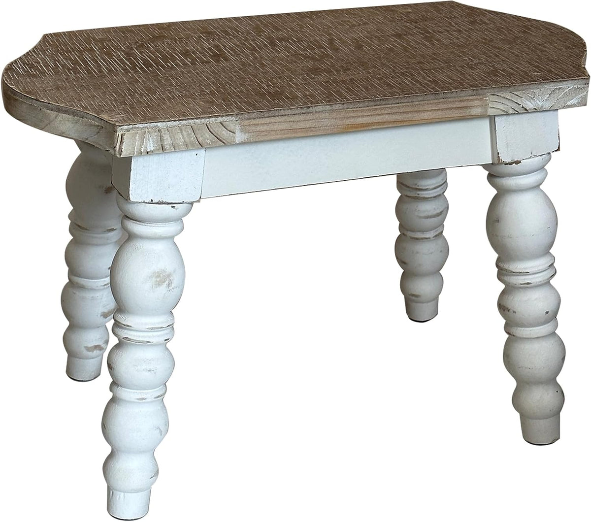 Cozy Farmhouse | Solid Wood Step Stool & Versatile Plant Stand