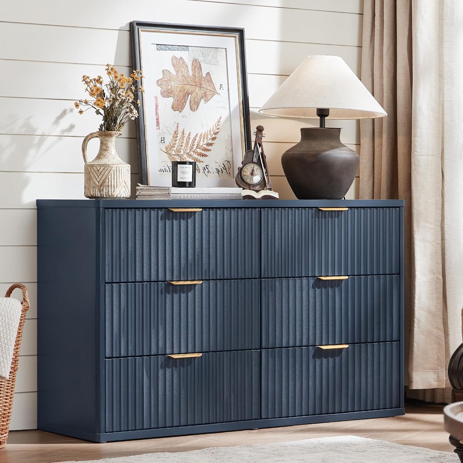 Modern Comfort | LED Nightstand with Charging Station & Storage